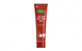 Wingreens Farms Schezwan Chilli Garlic Sauce   Pack  130 grams
